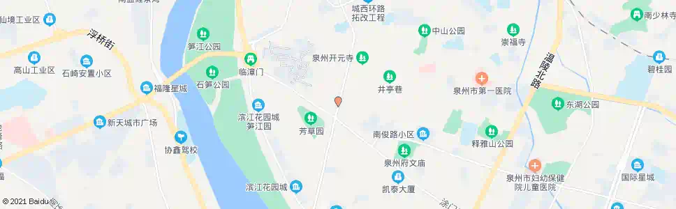 泉州省五建_公交站地图_泉州公交_妙搜公交查询2025