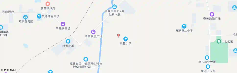 泉州菜堂村_公交站地图_泉州公交_妙搜公交查询2025