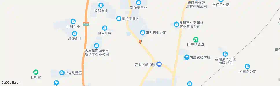 泉州东前村口_公交站地图_泉州公交_妙搜公交查询2025
