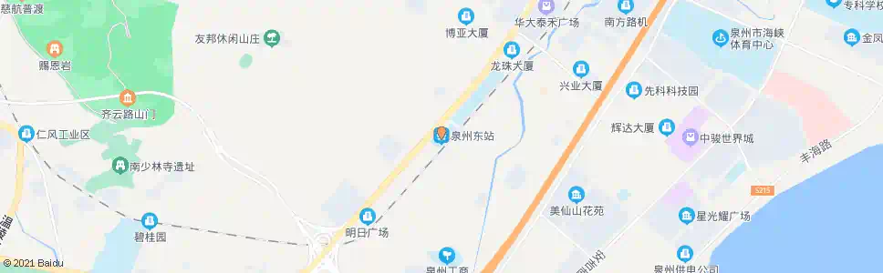 泉州东坑东_公交站地图_泉州公交_妙搜公交查询2025