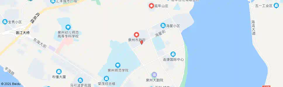 泉州行政中心_公交站地图_泉州公交_妙搜公交查询2025