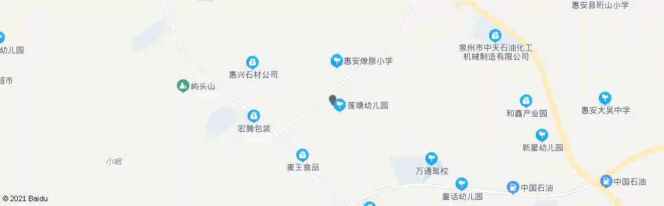 泉州莲塘村_公交站地图_泉州公交_妙搜公交查询2025