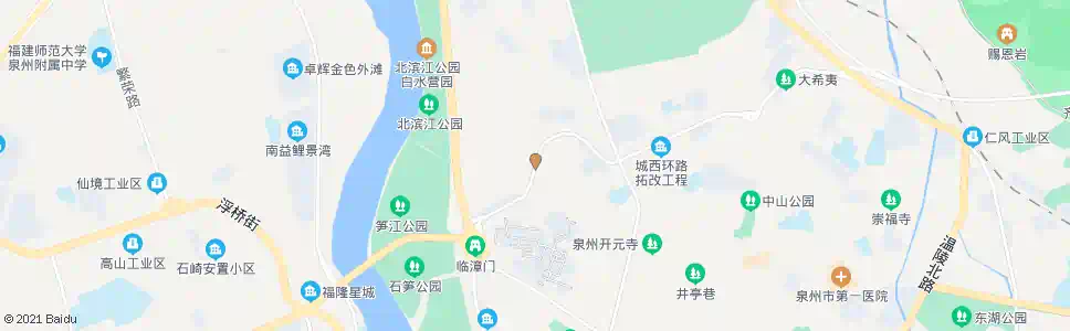 泉州孟衙巷口_公交站地图_泉州公交_妙搜公交查询2025