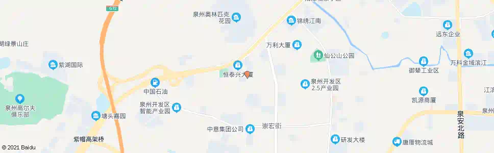 泉州雅泰路_公交站地图_泉州公交_妙搜公交查询2025