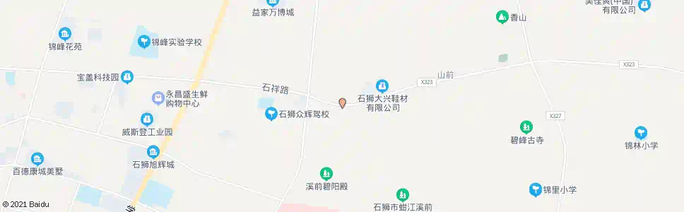 泉州石锦大道溪前路口_公交站地图_泉州公交_妙搜公交查询2025