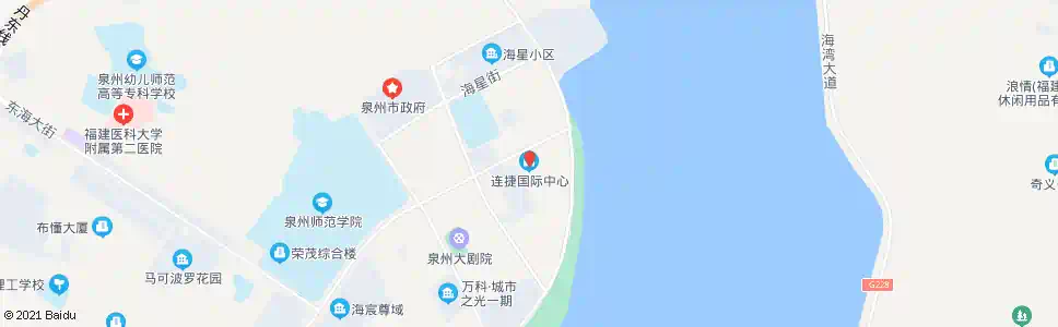 泉州连捷国际中心_公交站地图_泉州公交_妙搜公交查询2025