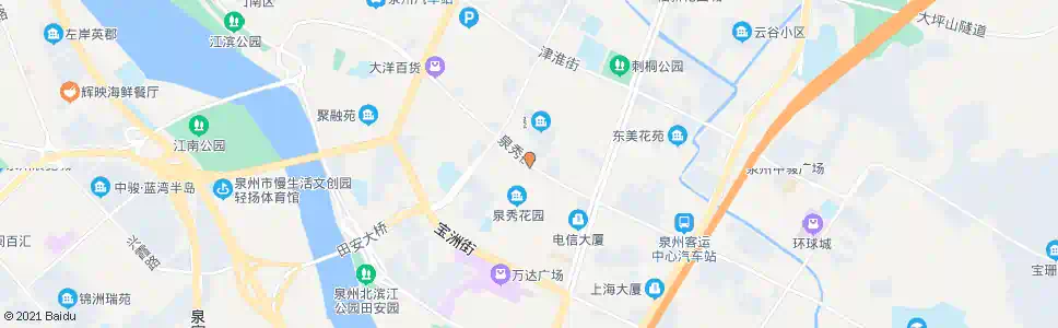 泉州浦西街口_公交站地图_泉州公交_妙搜公交查询2025