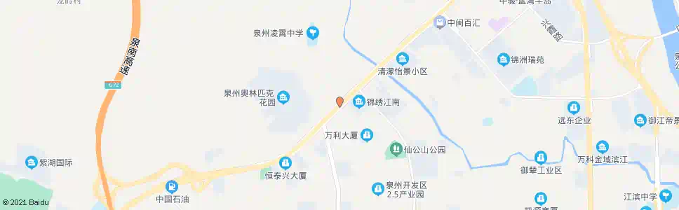 泉州亭店_公交站地图_泉州公交_妙搜公交查询2025