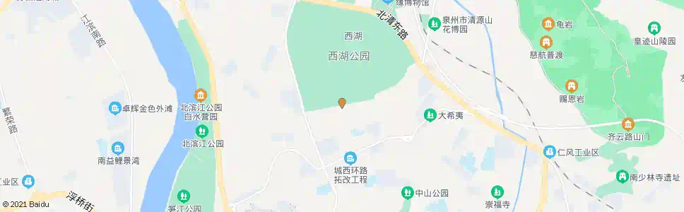 泉州西湖路口_公交站地图_泉州公交_妙搜公交查询2025