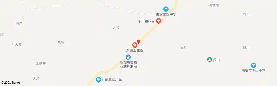 泉州东田卫生院_公交站地图_泉州公交_妙搜公交查询2025