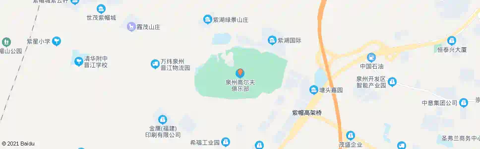 泉州高尔夫俱乐部_公交站地图_泉州公交_妙搜公交查询2025