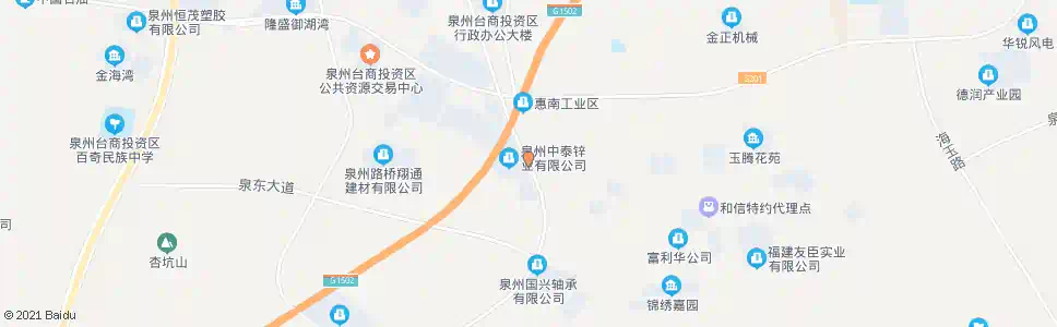 泉州联翔西路口_公交站地图_泉州公交_妙搜公交查询2025