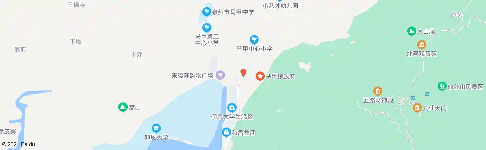 泉州马甲_公交站地图_泉州公交_妙搜公交查询2025