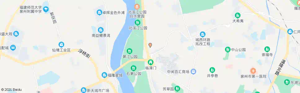 泉州嘉信茂广场_公交站地图_泉州公交_妙搜公交查询2025