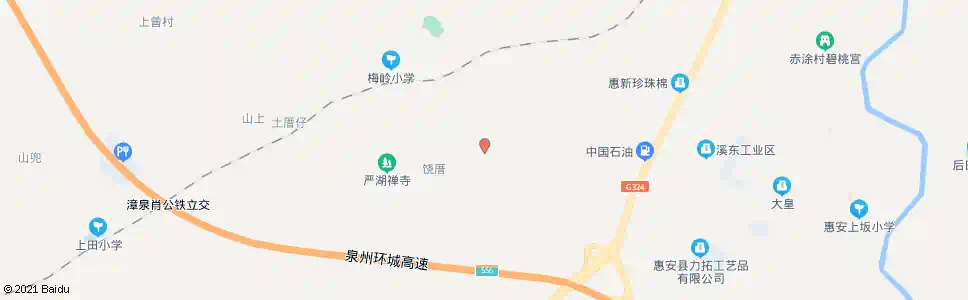 泉州饶厝村_公交站地图_泉州公交_妙搜公交查询2025