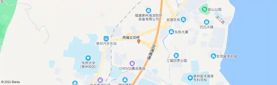 泉州干休所路口_公交站地图_泉州公交_妙搜公交查询2025