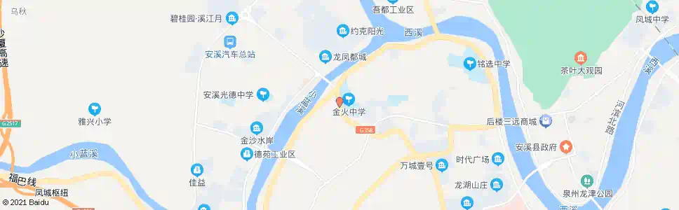 泉州金火中学_公交站地图_泉州公交_妙搜公交查询2025