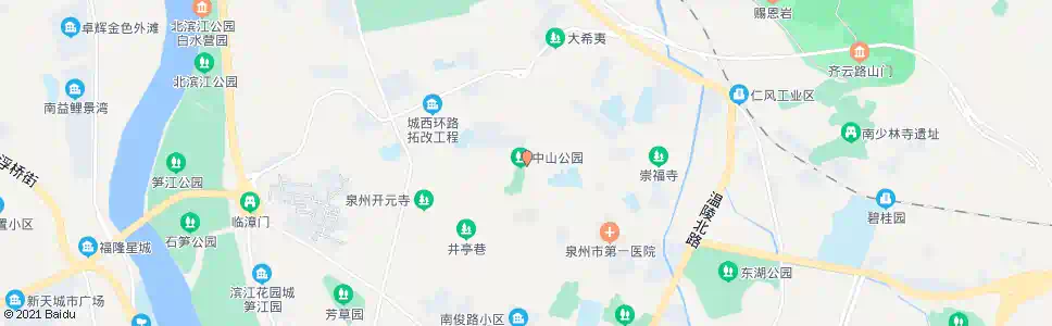 泉州华侨新村_公交站地图_泉州公交_妙搜公交查询2025