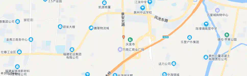 泉州池店路口_公交站地图_泉州公交_妙搜公交查询2025