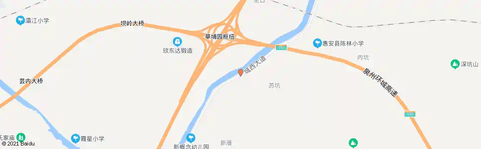 泉州染厝_公交站地图_泉州公交_妙搜公交查询2025