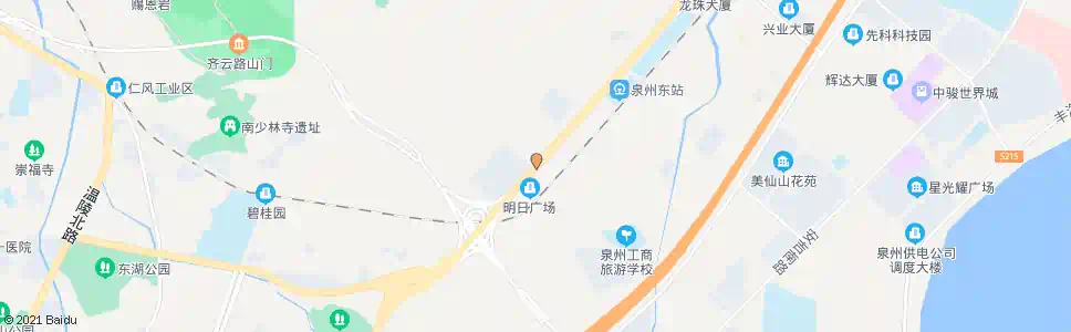 泉州明日广场_公交站地图_泉州公交_妙搜公交查询2025