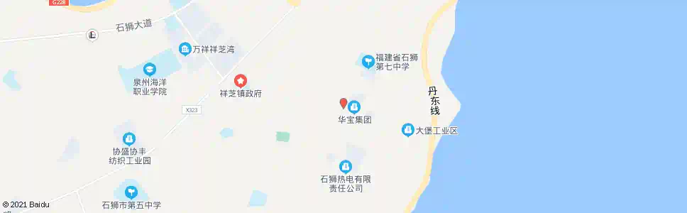 泉州大堡市场_公交站地图_泉州公交_妙搜公交查询2025
