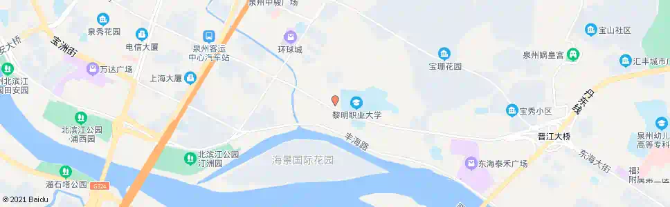 泉州东海街道办事处_公交站地图_泉州公交_妙搜公交查询2025