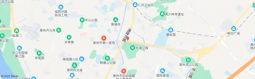 泉州东湖电影院_公交站地图_泉州公交_妙搜公交查询2025