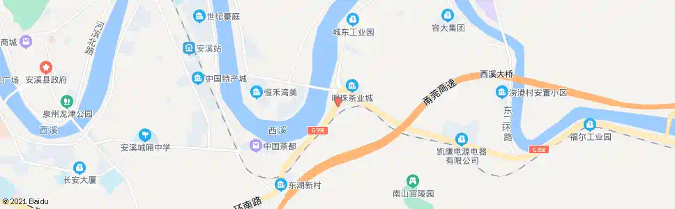 泉州茶都公园_公交站地图_泉州公交_妙搜公交查询2025