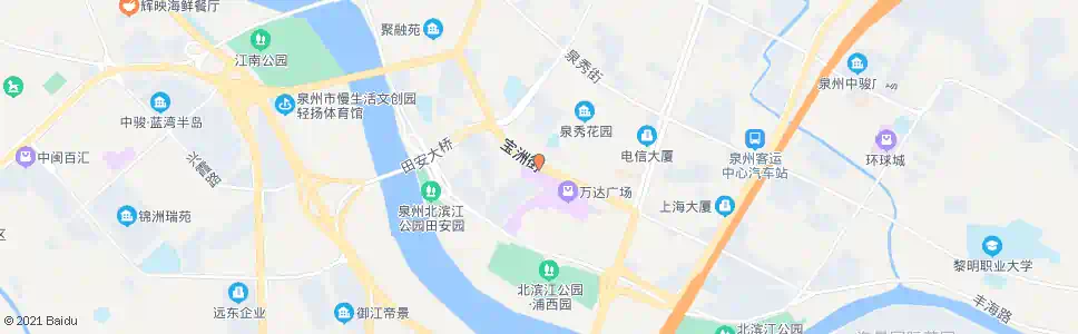 泉州浦西村口_公交站地图_泉州公交_妙搜公交查询2025