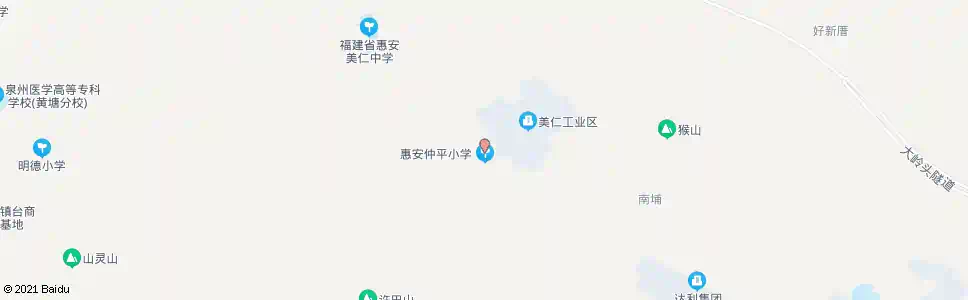 泉州美仁工业区_公交站地图_泉州公交_妙搜公交查询2025