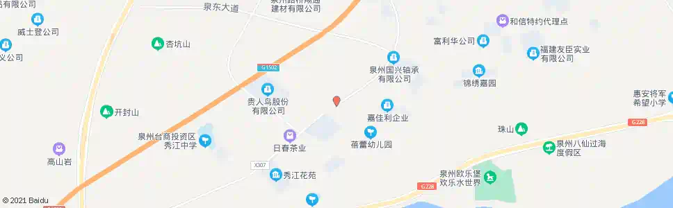 泉州山紫阳村_公交站地图_泉州公交_妙搜公交查询2025