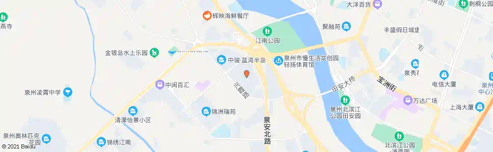 泉州海丝景城_公交站地图_泉州公交_妙搜公交查询2025