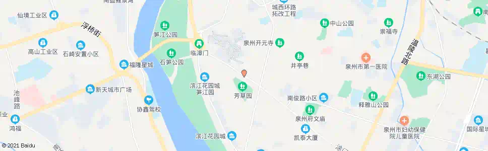 泉州甲第巷口_公交站地图_泉州公交_妙搜公交查询2025