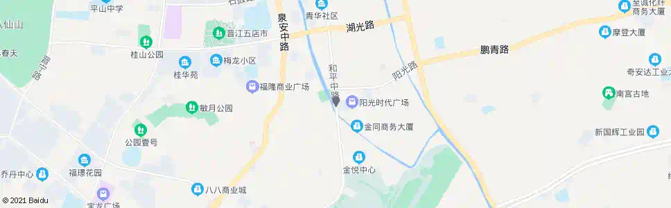 泉州阳光天桥_公交站地图_泉州公交_妙搜公交查询2025