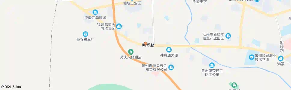 泉州上村路口_公交站地图_泉州公交_妙搜公交查询2025