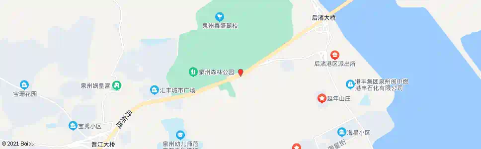 泉州赵厝路口_公交站地图_泉州公交_妙搜公交查询2025