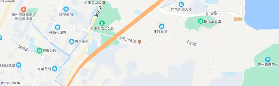 泉州坪山隧道_公交站地图_泉州公交_妙搜公交查询2025
