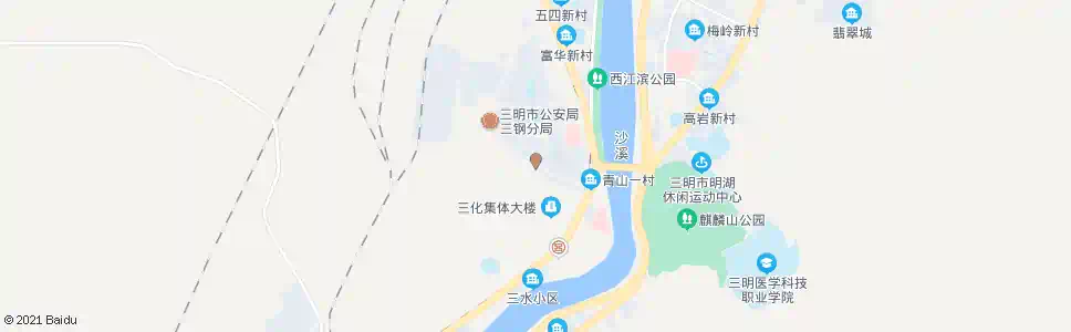 三明钢城饭店_公交站地图_三明公交_妙搜公交查询2025