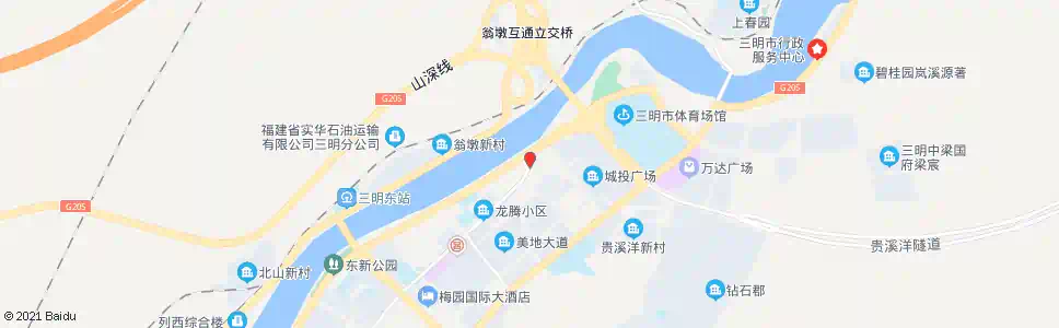 三明徐碧(G205)_公交站地图_三明公交_妙搜公交查询2025