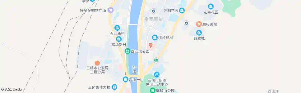 三明第一医院_公交站地图_三明公交_妙搜公交查询2025