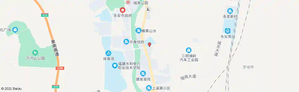 三明金地花园_公交站地图_三明公交_妙搜公交查询2025