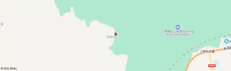 三明瑞云山_公交站地图_三明公交_妙搜公交查询2025