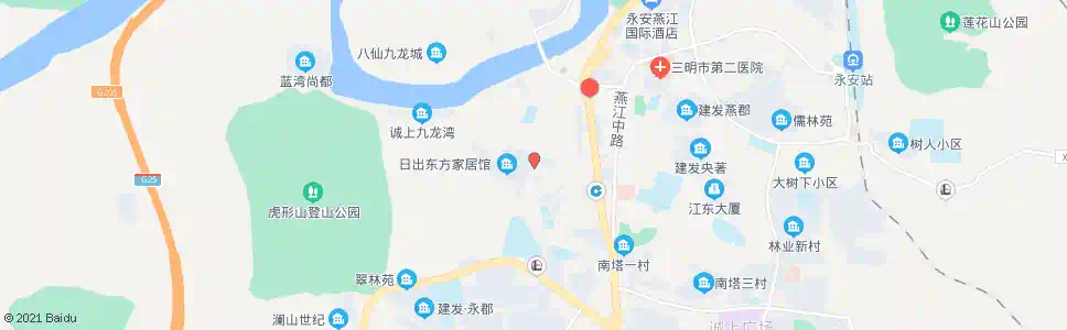 三明日出东方_公交站地图_三明公交_妙搜公交查询2025