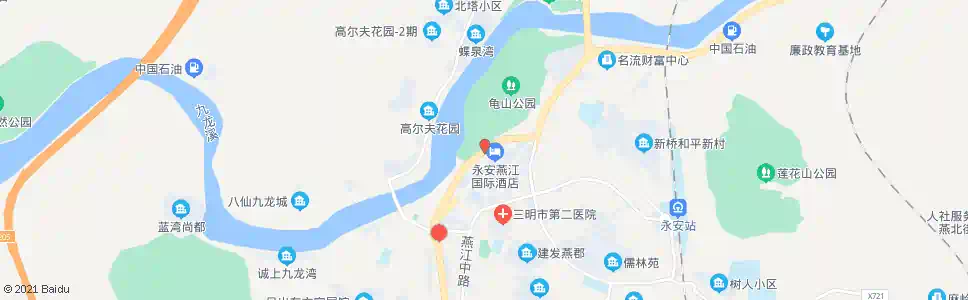 三明龟山公园_公交站地图_三明公交_妙搜公交查询2025