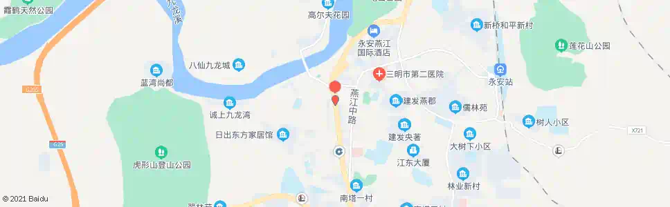 三明巴溪市场_公交站地图_三明公交_妙搜公交查询2025