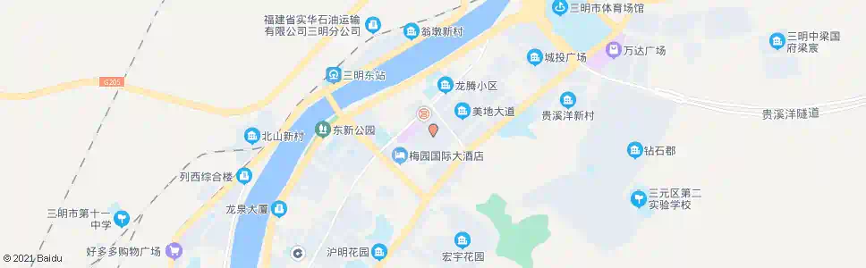 三明吉祥福邸_公交站地图_三明公交_妙搜公交查询2025