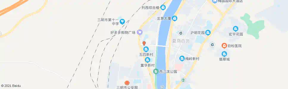 三明梅列医院_公交站地图_三明公交_妙搜公交查询2025