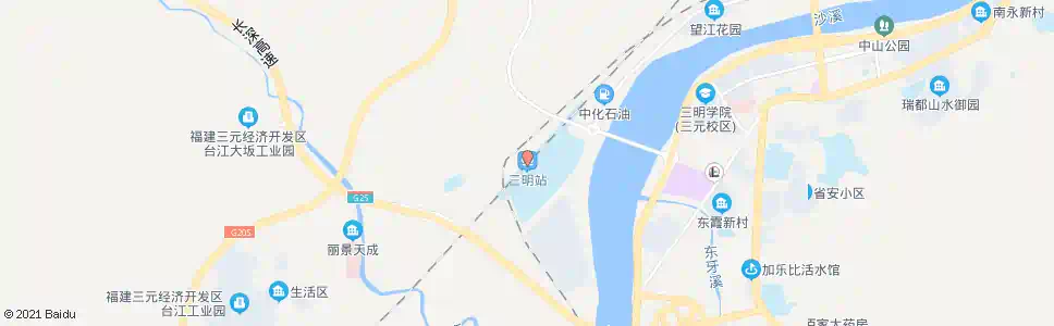 三明三明大学_公交站地图_三明公交_妙搜公交查询2025