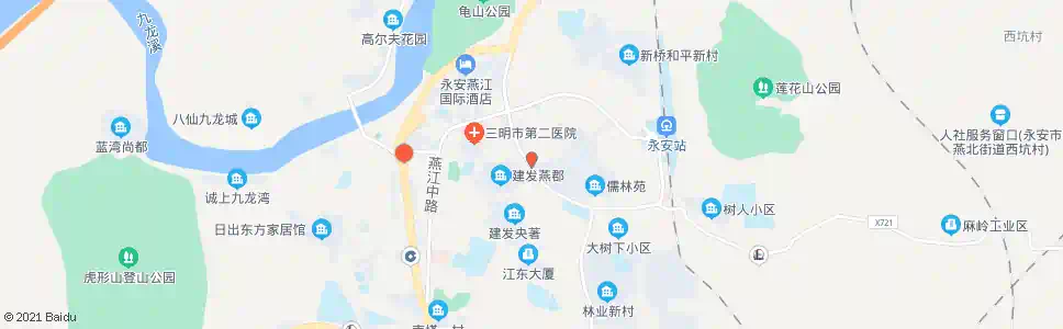 三明仙泉坑路_公交站地图_三明公交_妙搜公交查询2025